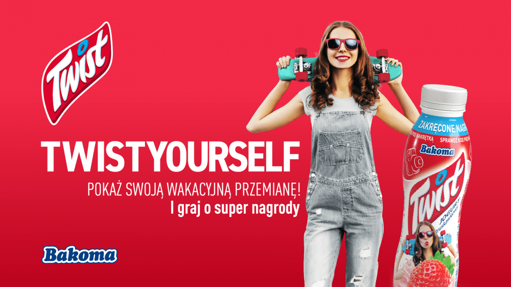 ROZDAJEMY IPHONY, INSTAXY, PLAYSTATION I INNE! POKAŻ NAM SWOJĄ „WAKACYJNĄ PRZEMIANĘ” I ZGARNIAJ NAGRODY! #TWISTYOURSELF