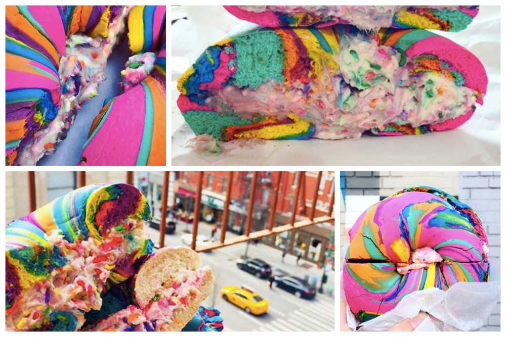 #RainbowBagels to najnowszy hit Instagrama!