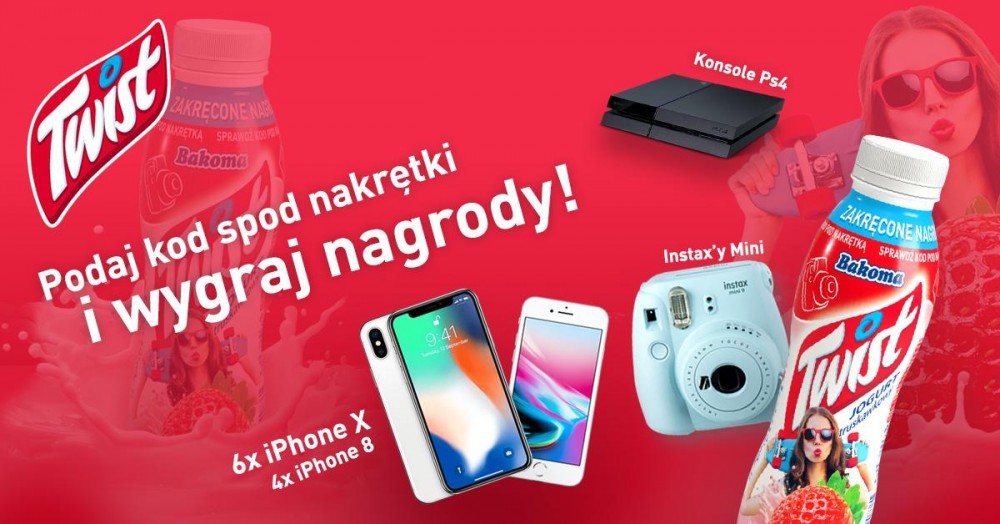 OSTATNIE DWIE RUNDY KONKURSU #TWISTYOURSELF! IPHONY X, INSTAXY I PLAYSTATION 4 CZEKAJĄ!