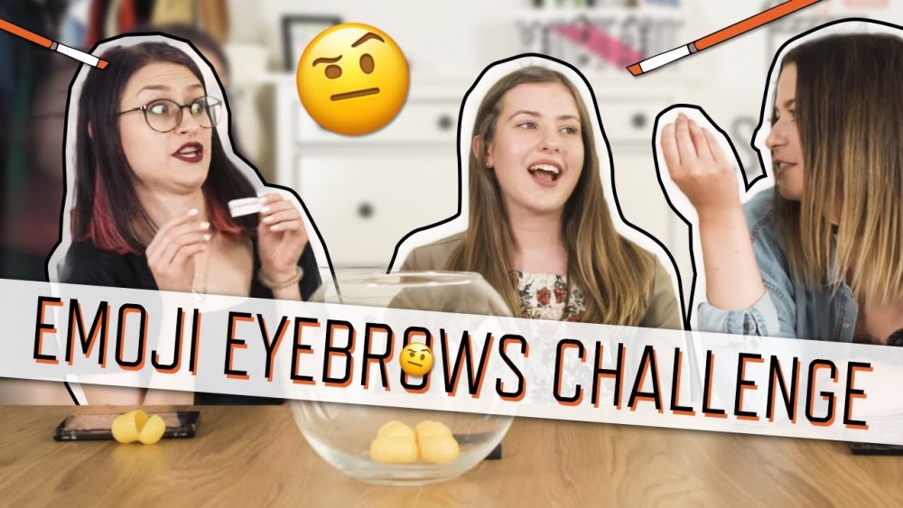 EMOJI EYEBROWS CHALLENGE | VIDEO