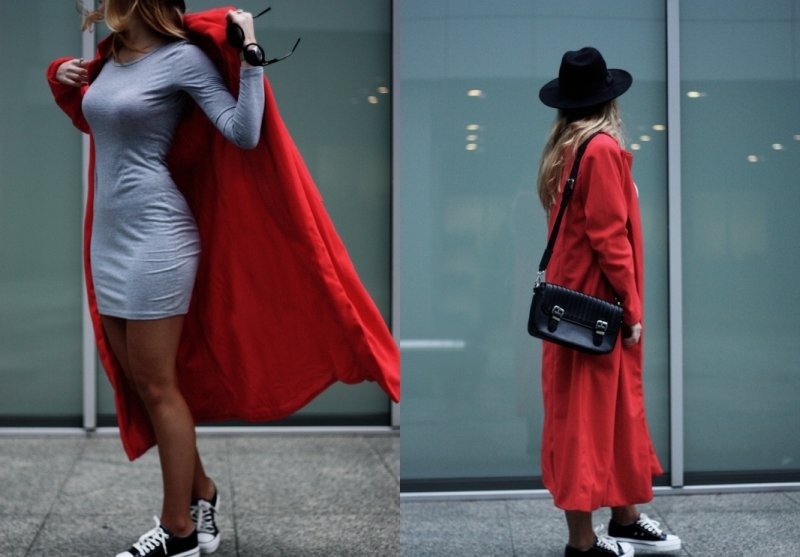 Red Long Coat