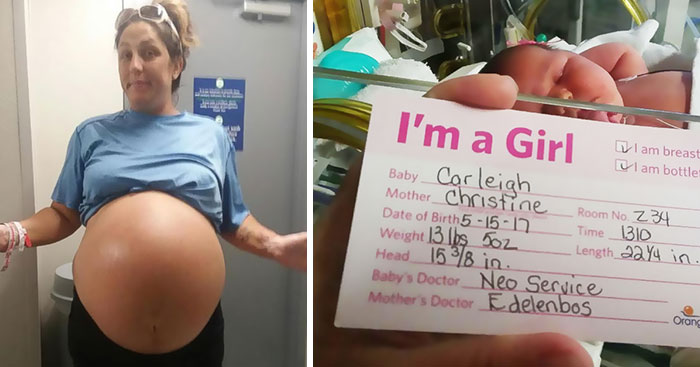 Kobieta urodziła dziecko, które ważyło 6 kilogramów!