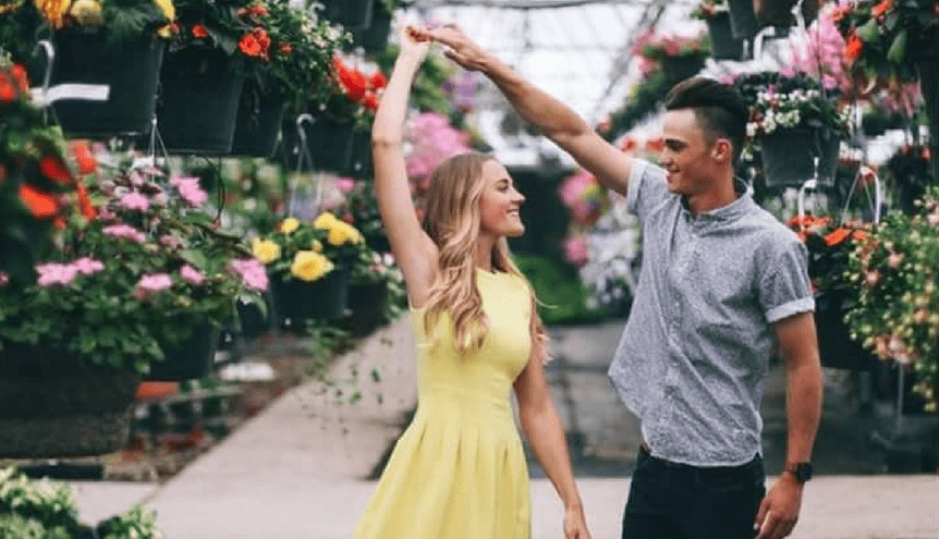 10 pomysłów na wiosenną randkę