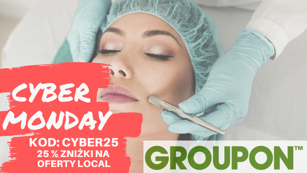 GROUPON - CYBER MONDAY - 25% ll PROWIZJA 25%