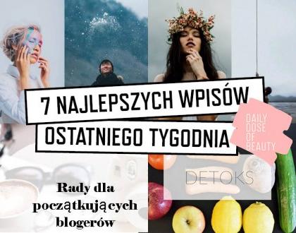 7 Najlepszych wpisów ostatniego tygodnia #7 - DDOB w pigułce