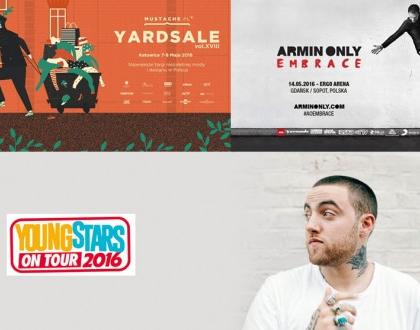 Mac Miller, Young Stars, Mustache Yard Sale i inne, czyli najgorętsze wydarzenia w maju!