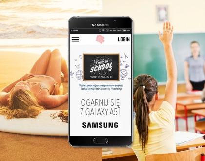 OGARNIJ SIĘ DO SZKOŁY! Pokaż nam swoją szkolną przemianę i zgarnij nowego Samsunga Galaxy A5