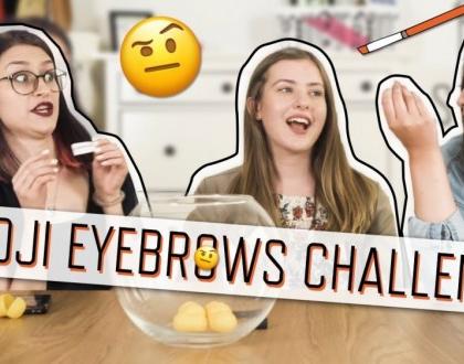 EMOJI EYEBROWS CHALLENGE | VIDEO