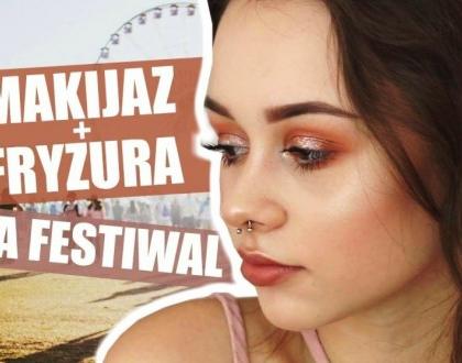 MAKIJAŻ I FRYZURA NA FESTIWAL | TUTORIAL #1