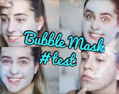 BUBBLE MASK - czy to działa?! || Test maski