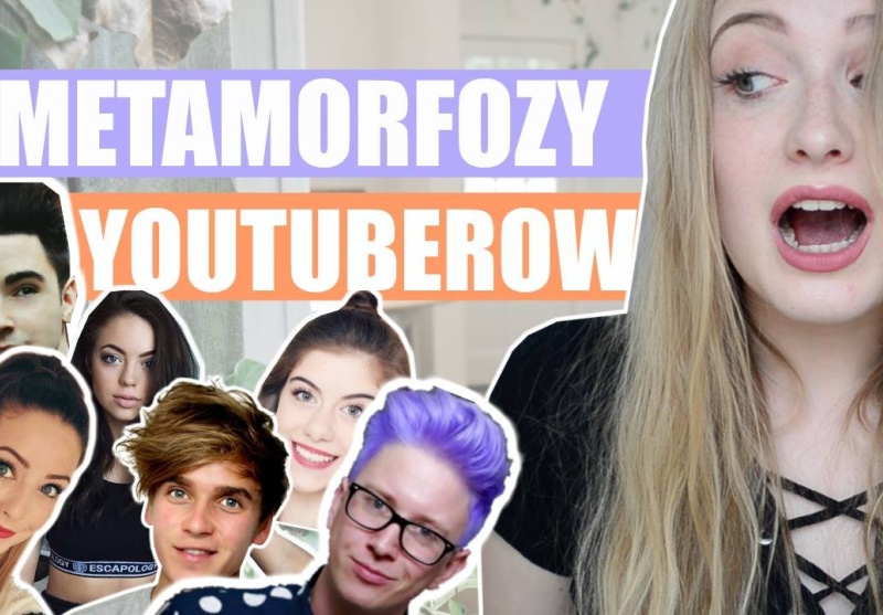 METAMORFOZY YOUTUBERÓW - BANSHEE, ALEXMANDOSTYLE, STUU, LITTLEMOOONSTER