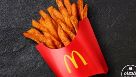 Frytki z batatów w polskim McDonaldzie!