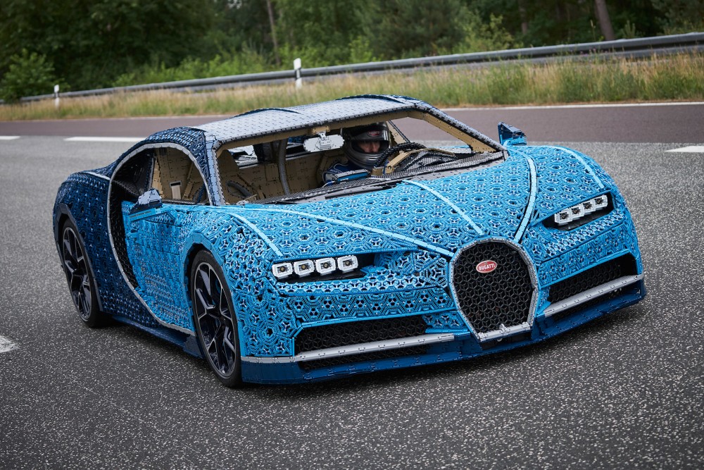 Lego zbudowało Bugatti w skali 1:1