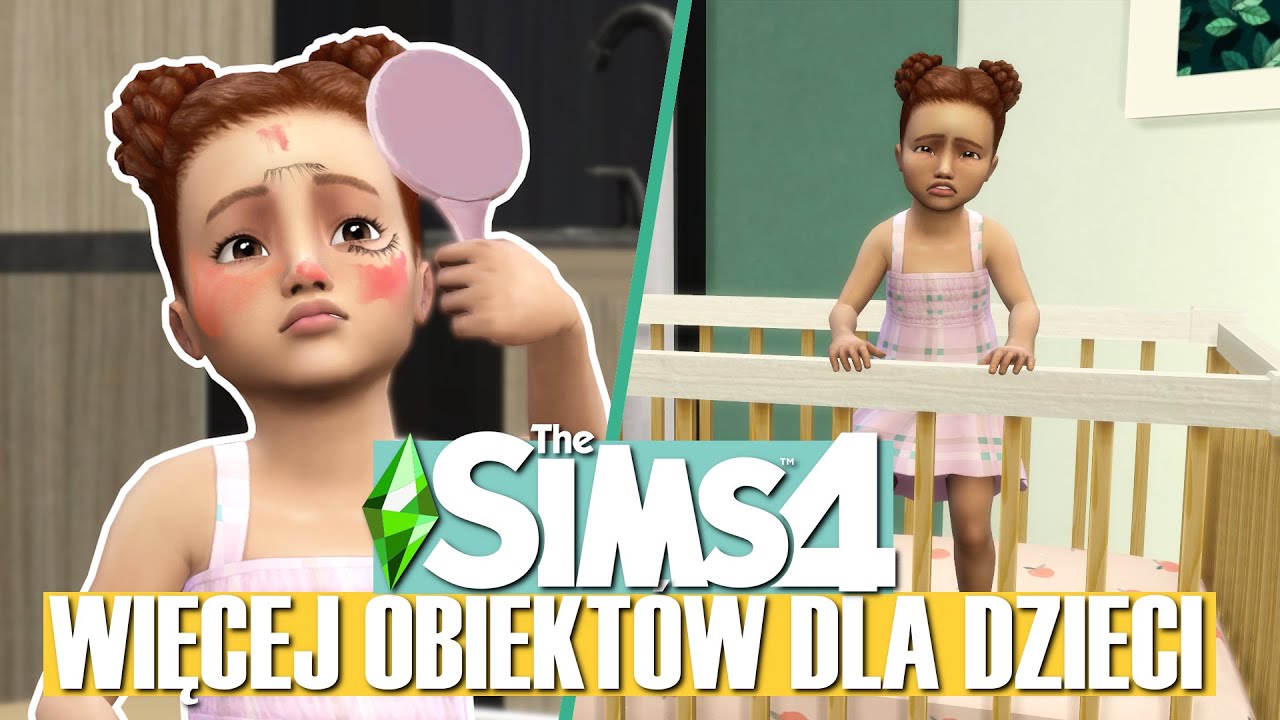 NOWE  OBIEKTY DLA MAŁYCH DZIECI DO THE SIMS 4