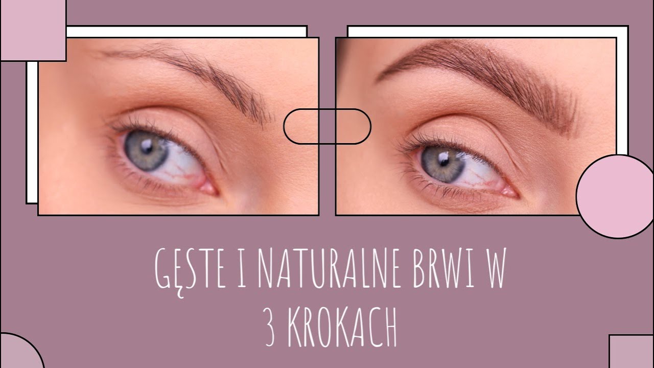 PROSTY SPOSÓB NA PIĘKNE BRWI