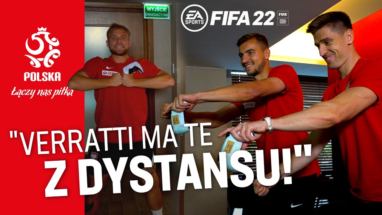 HELIK I PIĄTEK vs. MODER I PUCHACZ! Reprezentanci Polski grają w FIFA 22