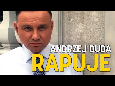 Prezydent Andrzej Duda rapuje #Hot16challenge2