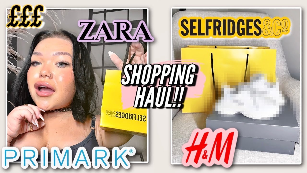 OGROMNY HAUL ZAKUPOWY: PRIMARK, ZARA, SELFRIDGES