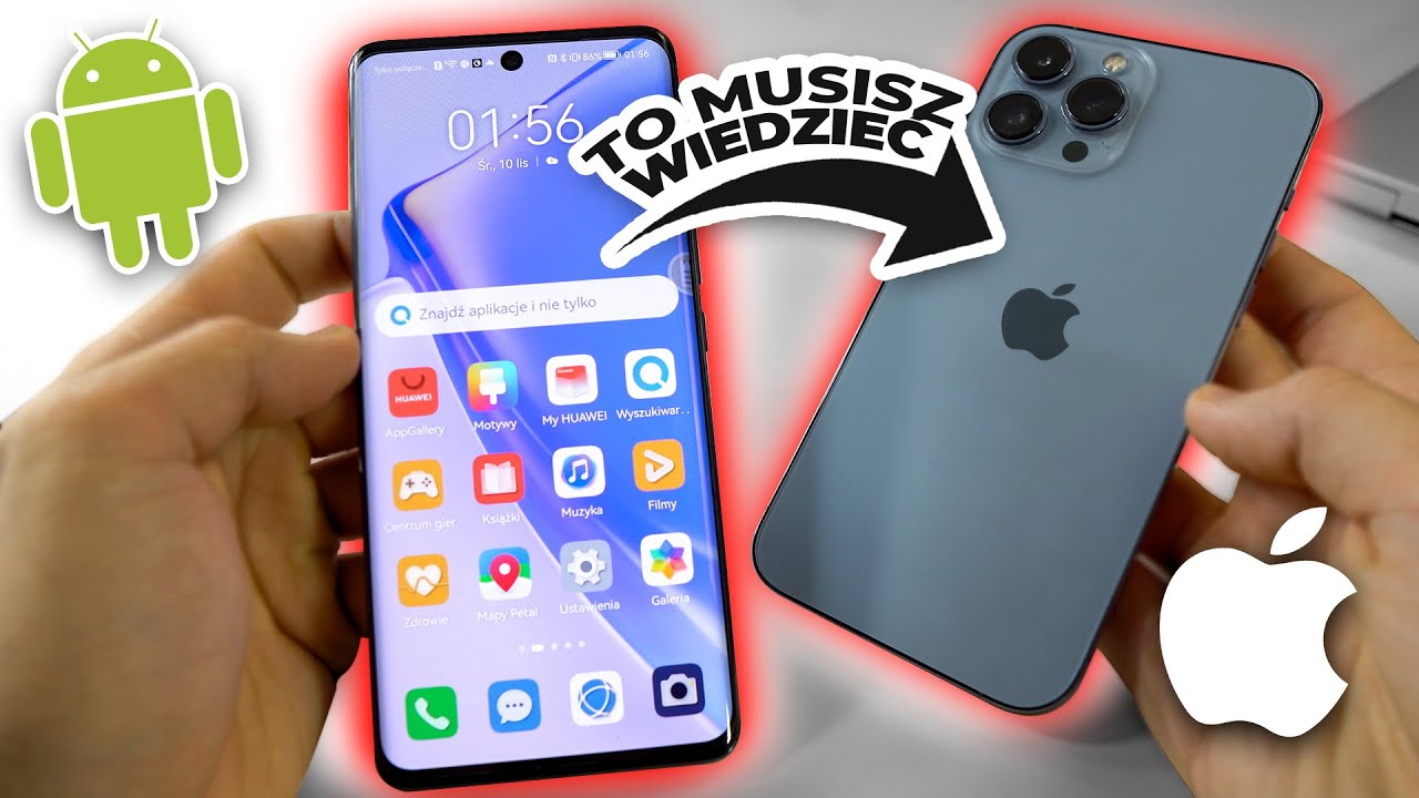 TO MUSISZ WIEDZIEĆ PRZED PRZESIADKĄ Z ANDROIDA NA IPHONE'A