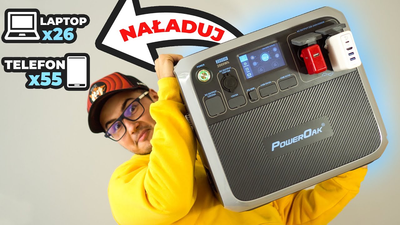 TEST NAJWIĘKSZEGO NA ŚWIECIE POWERBANKA