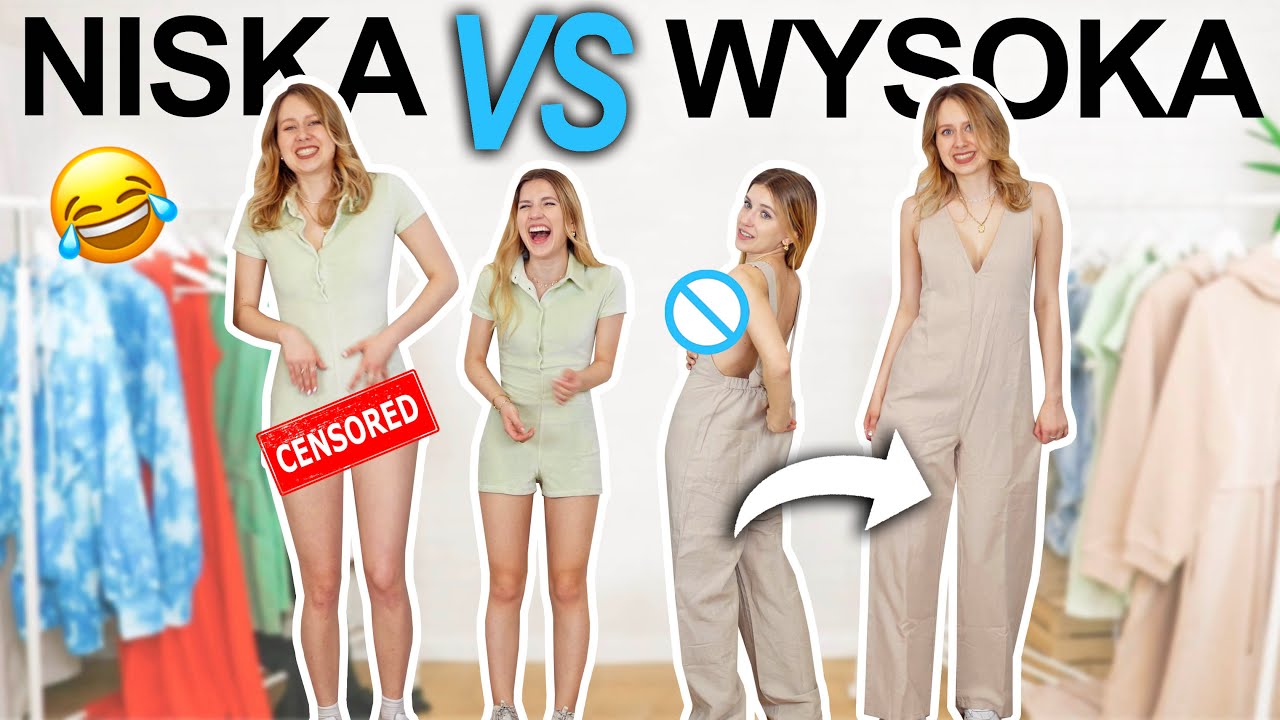 157cm vs 175cm KOMBINEZONY Z SIECIÓWEK / Zara, Bershka, Asos, Answear