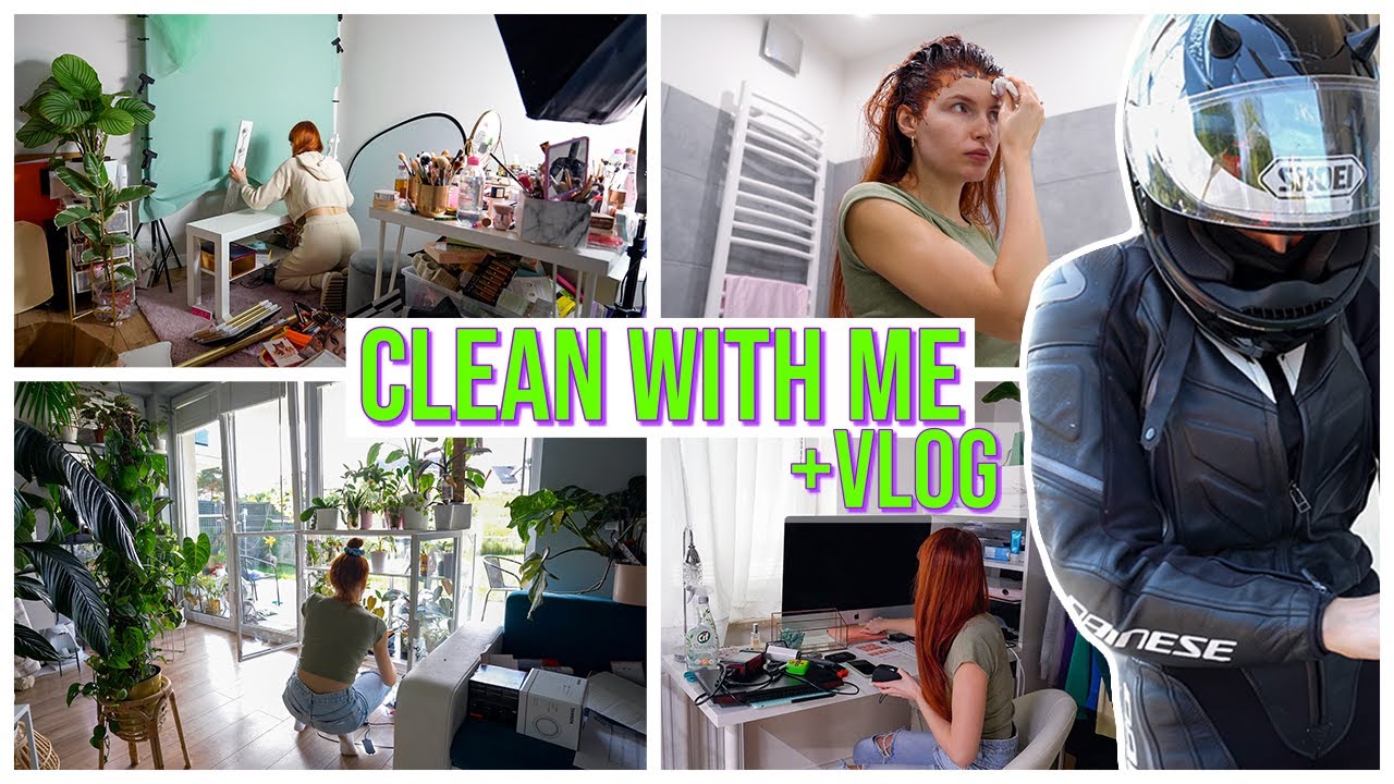 DAILY VLOG: CLEAN WITH ME, FARBOWANIE WŁOSÓW