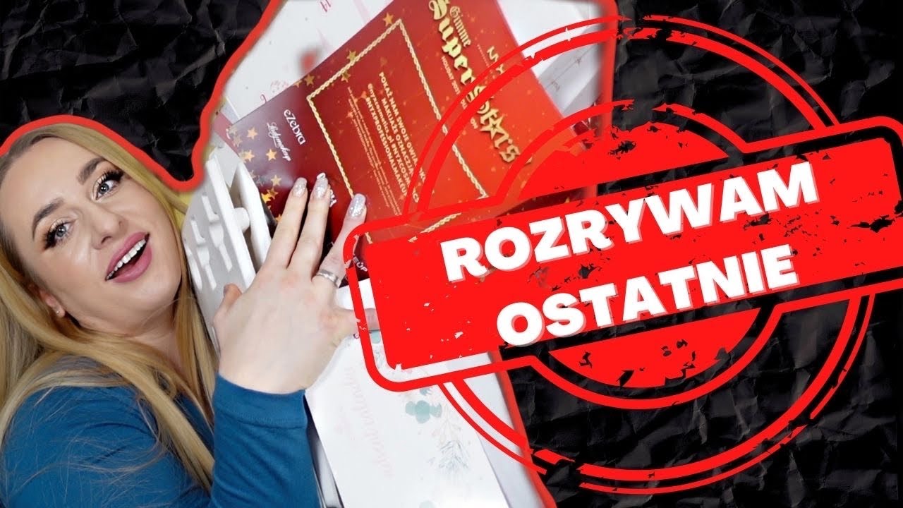 KAROLINA STYLIZACJE.TV ROZRYWA OSTATNIE KALENDARZE ADWENTOWE