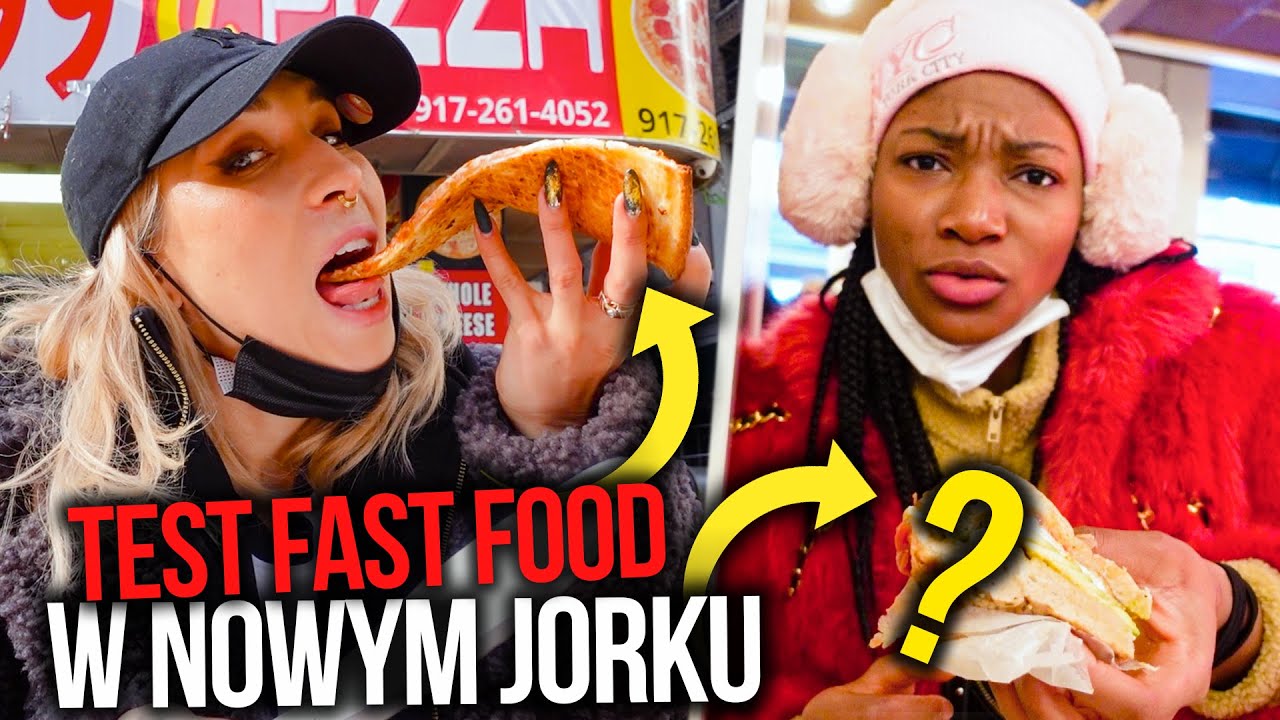 AGNIESZKA GRZELAK TESTUJE FAST FOODY Z NOWEGO JORKU