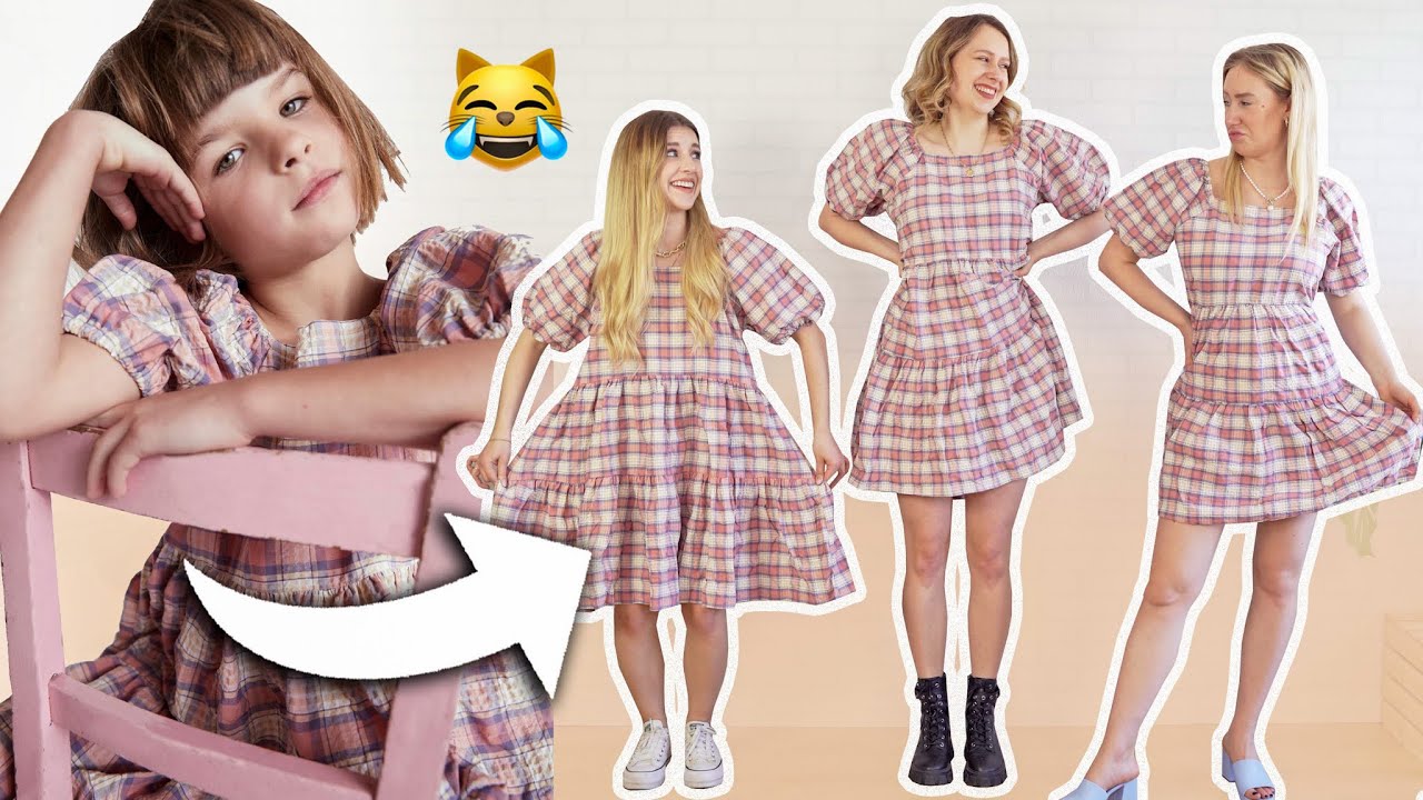 UBRANIA DLA DZIECI VS TRZY DOROSŁE BABY 😹