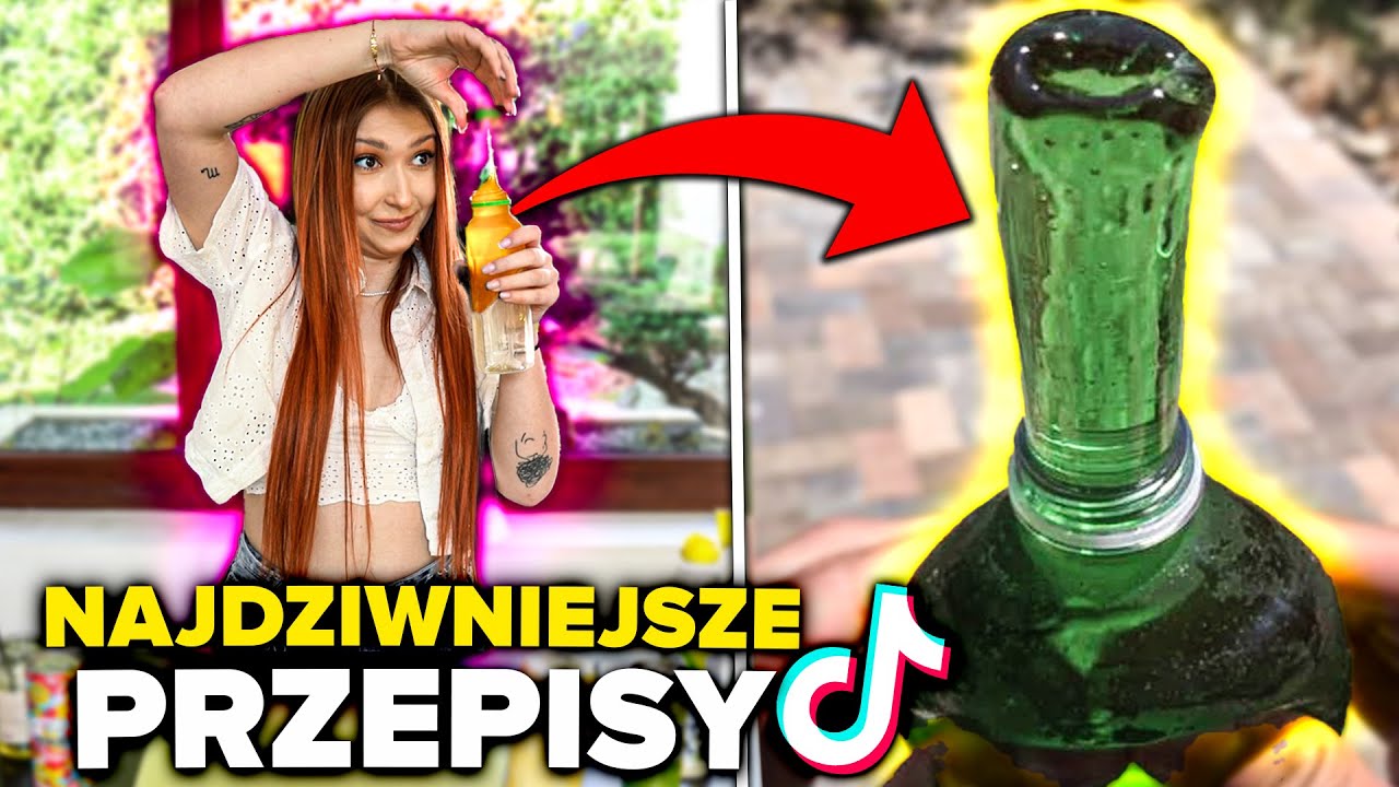 TEST NAJDZIWNIEJSZYCH PRZEPISÓW Z TIKTOKA