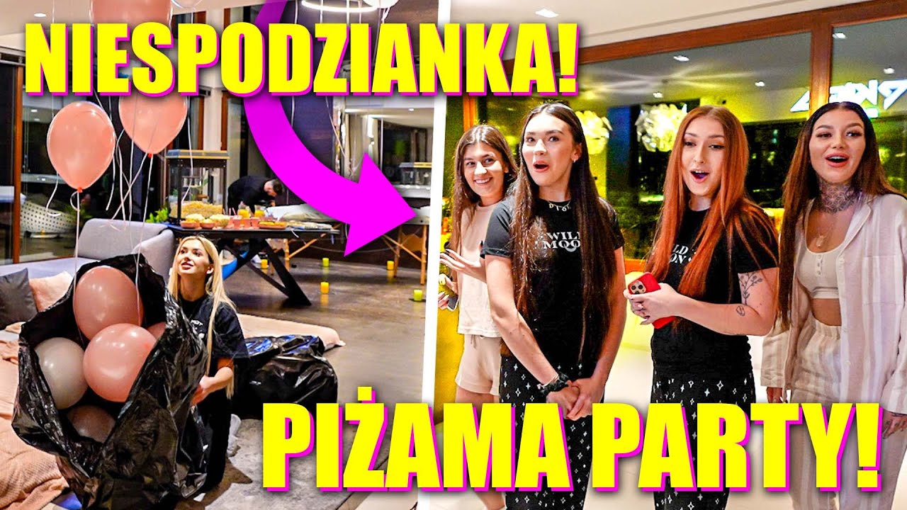 PIŻAMA PARTY W DOMU EKIPY