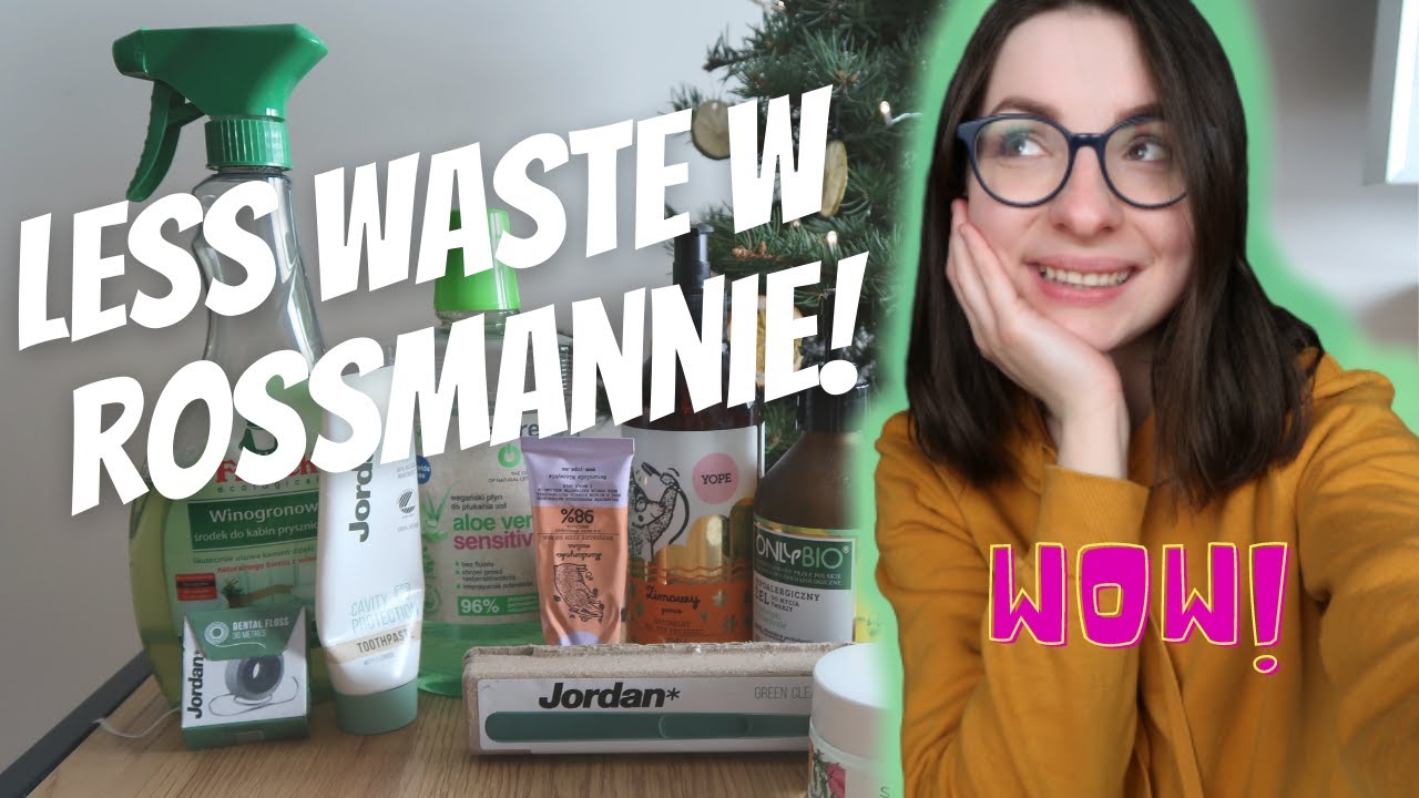 Produkty less waste z Rossmanna | Zero Waste w drogerii 2 | Eko kosmetyki z Rossmanna