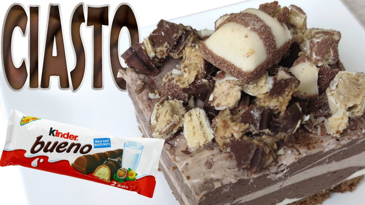 CIASTO KINDER BUENO BEZ PIECZENIA W 5 MINUT