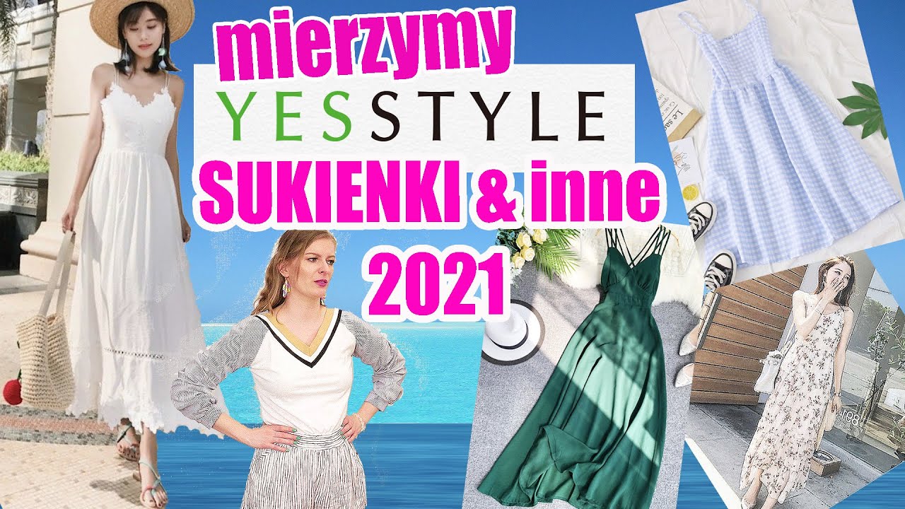 🌸 SUKIENKI NA LATO 🌿 YESSTYLE TRY ON HAUL