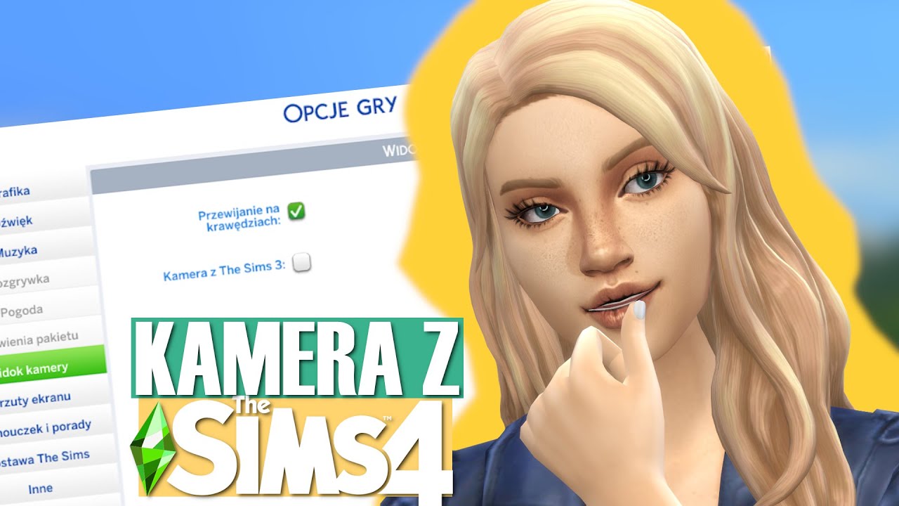 KOSMO STARA SIĘ GRAĆ Z DOMYŚLNĄ KAMERĄ W THE SIMS 4