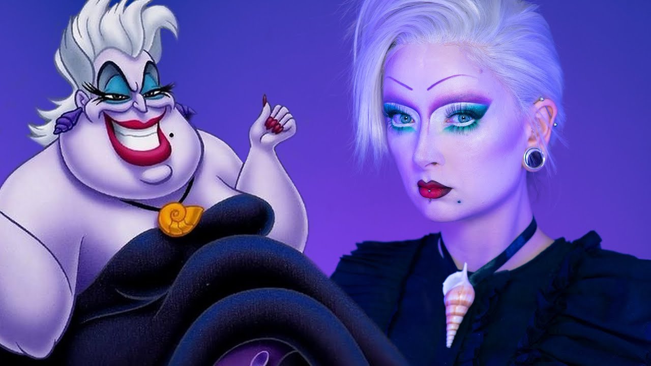 HALLOWEENOWY TUTORIAL: URSULA Z MAŁEJ SYRENKI