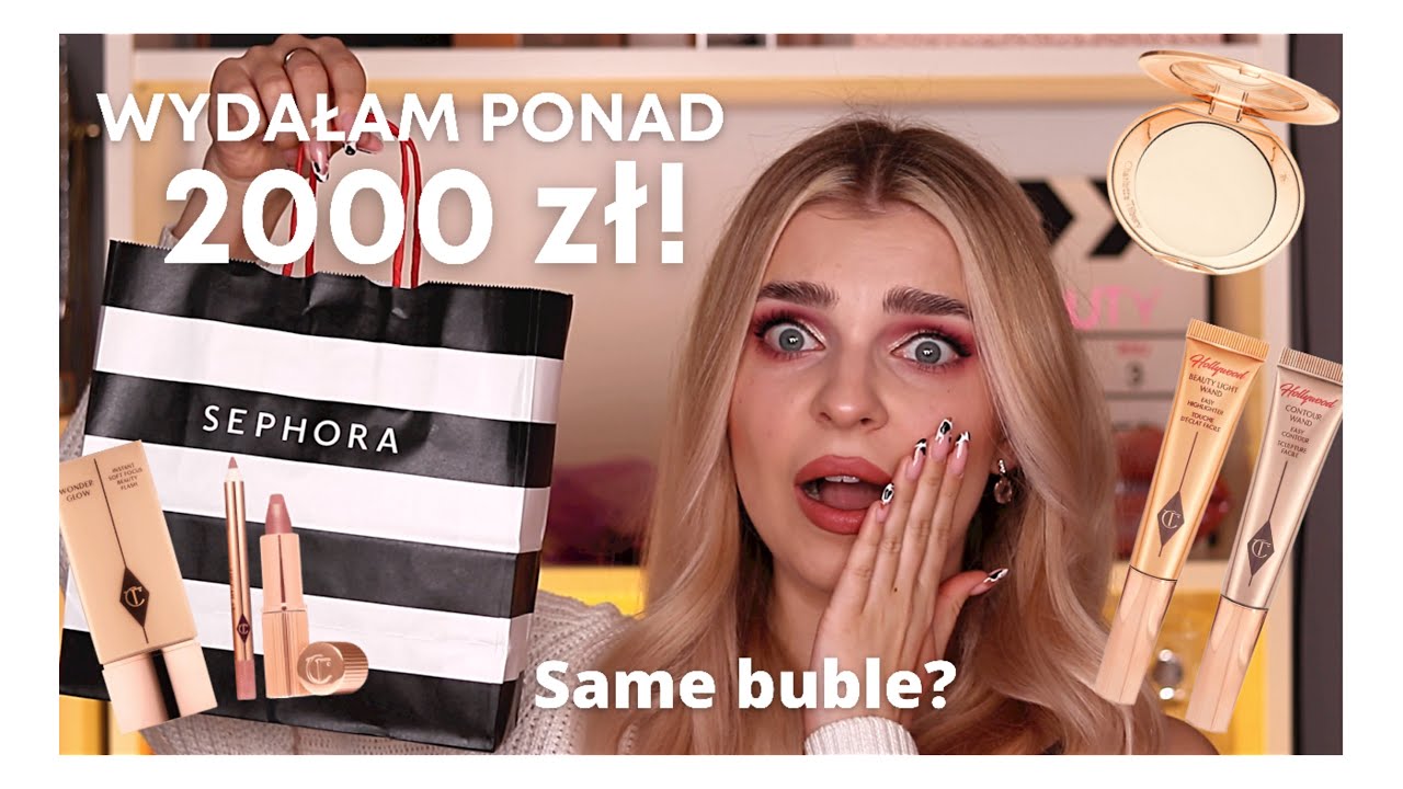 BEAUTYVTRICKS KUPIŁA KOSMETYKI CHARLOTTE TILBURY ZA PONAD 2000 ZŁ