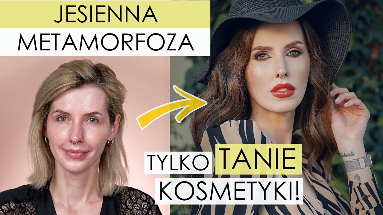 DŁUGOTRWAŁY JESIENNY MAKIJAŻ TANIMI KOSMETYKAMI