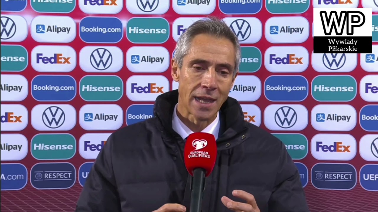 Paulo Sousa wywiad po meczu Andora - Polska