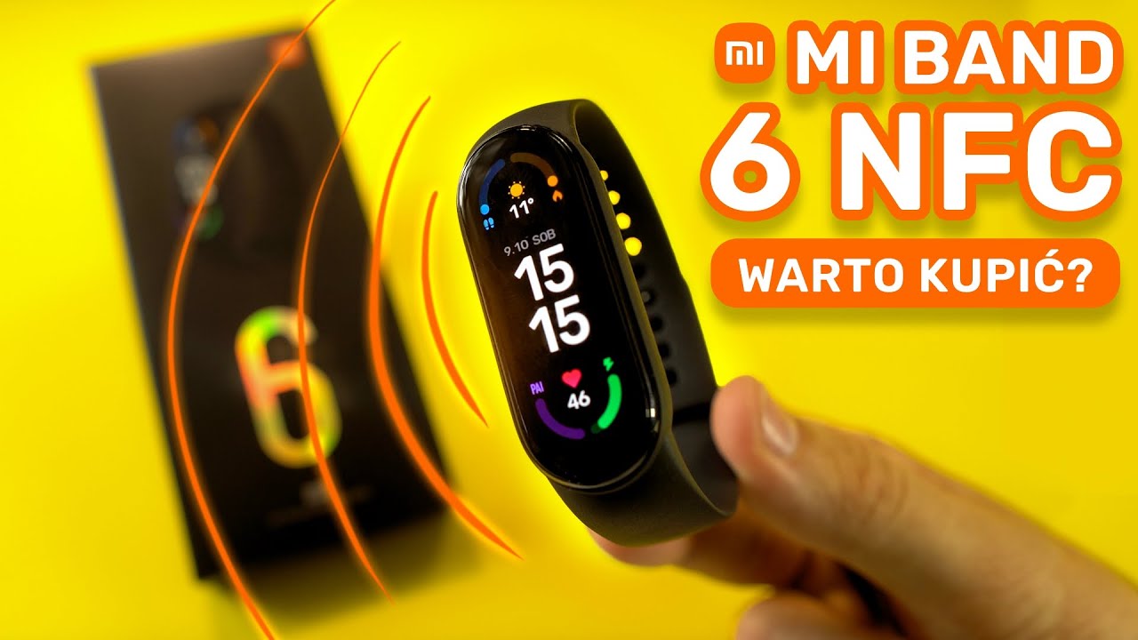 RECENZJA XIAOMI MI BAND 6 NFC