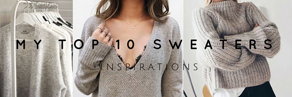SWEATER WEATHER - top 10 sweaters   inspirations - Aleksandra Wojtysiak