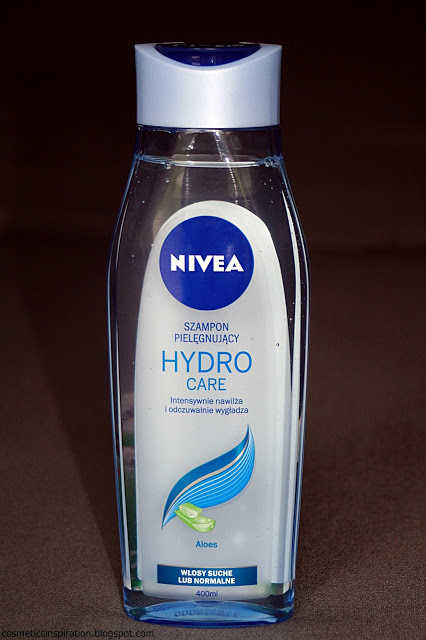 Kosmetyczne inspiracje: Nivea - Szampon pielęgnujący Hydro Care do włosów normalych i suchych
