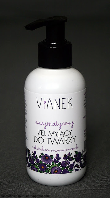 Kosmetyczne inspiracje: Sylveco - Vianek - Enzymatyczny żel myjący do twarzy z ekstratkem z owoców porzeczki