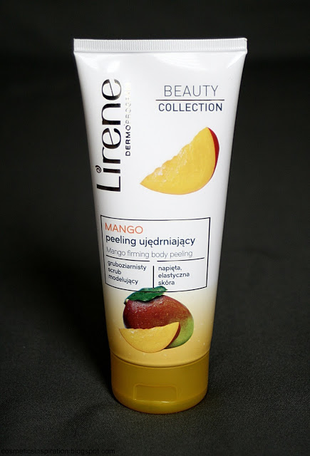 Kosmetyczne inspiracje: Lirene Dermoprogram - Beauty Collection - Peeling ujędrniający z mango