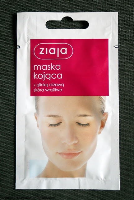 Kosmetyczne inspiracje: Ziaja - Maska kojąca z glinką różową do skóry wrażliwej