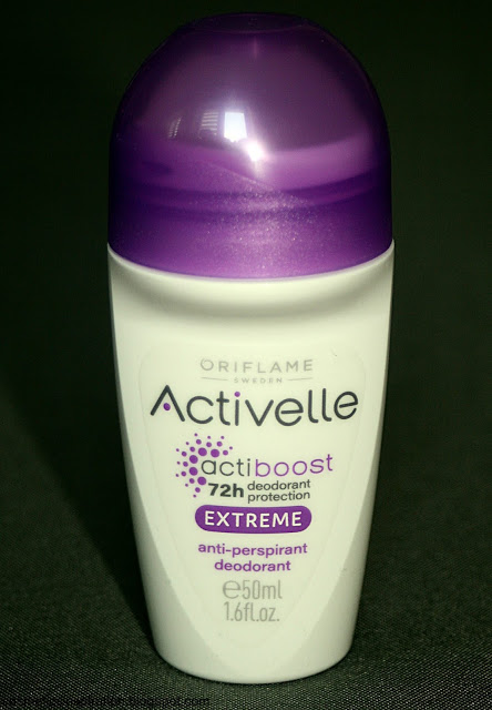 Kosmetyczne inspiracje: Oriflame -  Activelle Extreme - Dezodorant antyperspiracyjny