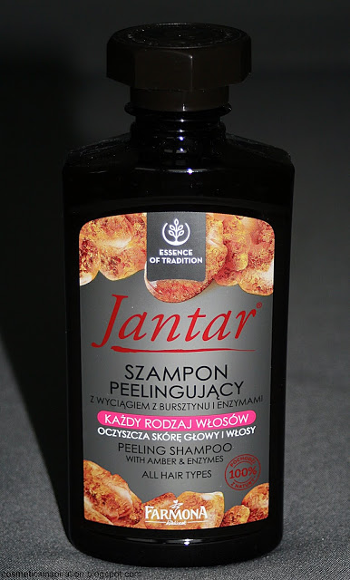 Kosmetyczne inspiracje: Farmona - Jantar - Szampon peelingujący