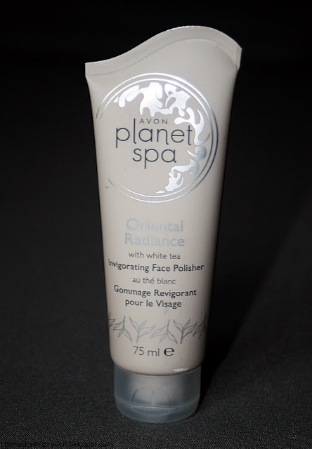 Kosmetyczne inspiracje: Avon - Planet Spa Oriental Radiance - Energetyzujący kremowy peeling do twarzy z białą herbatą