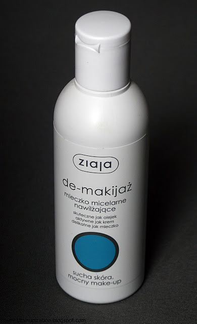 Kosmetyczne inspiracje: Ziaja - De-makijaż - Nawilżające mleczko micelarne