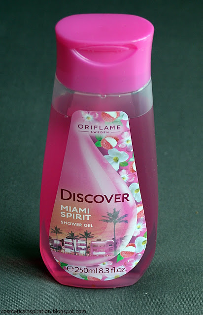 Kosmetyczne inspiracje: Oriflame - Discover Miami Spirit - Żel pod prysznic